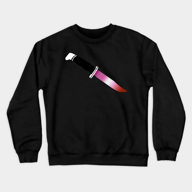 Lesbian Crewneck Sweatshirt by katanaballs